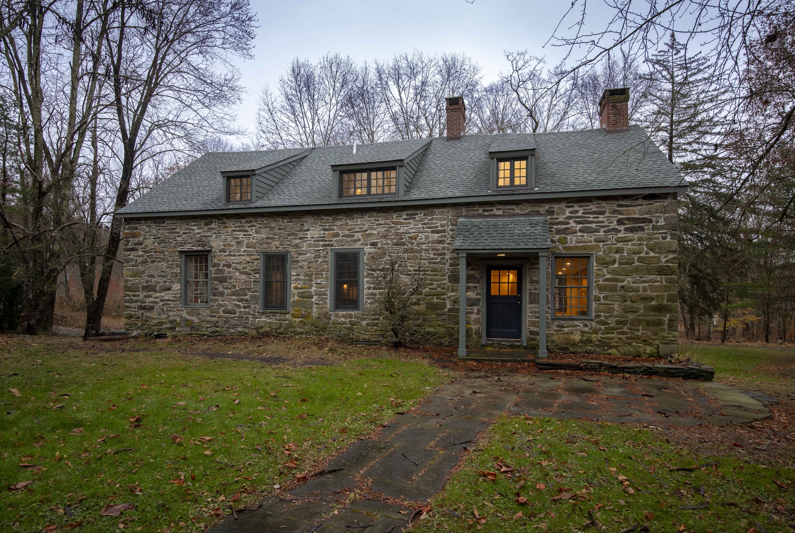 Stone House — landscape